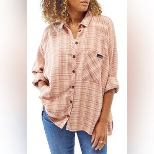 BDG Multicolor Plaid Flannel Shirt